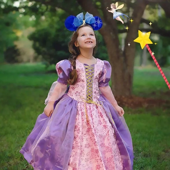 ⚡️2/$55~Disney Parks Peter Pans Flight Tinkerbell MouseEars Headband NWT~OneSize - Picture 3 of 8